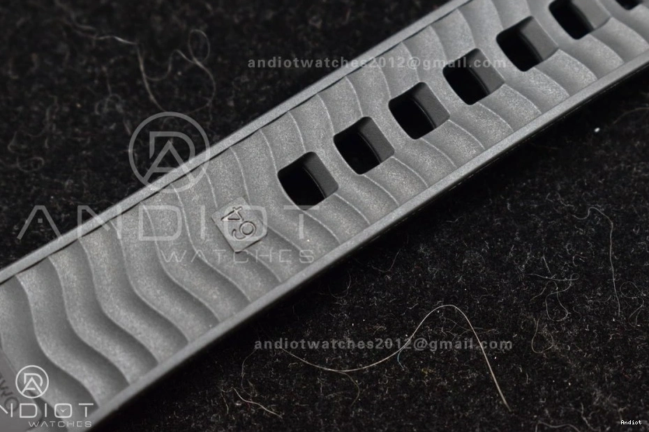 Seamaster Black VSF 43.5mm 1:1 Rubber Black Ceramic Dial Best 300m on Black A8806 Edition Strap 1228